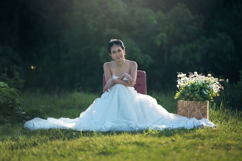 Wedding under the moon